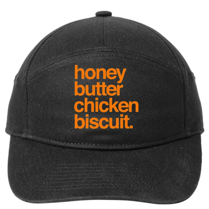 Honey Butter Chicken Biscuit Texas Pride 7-Panel Snapback Hat