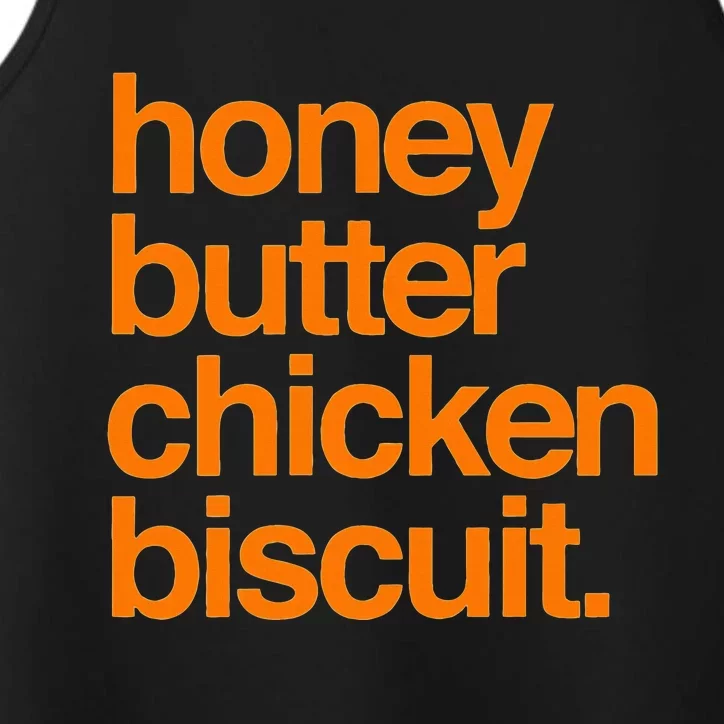 Honey Butter Chicken Biscuit Texas Pride Performance Tank