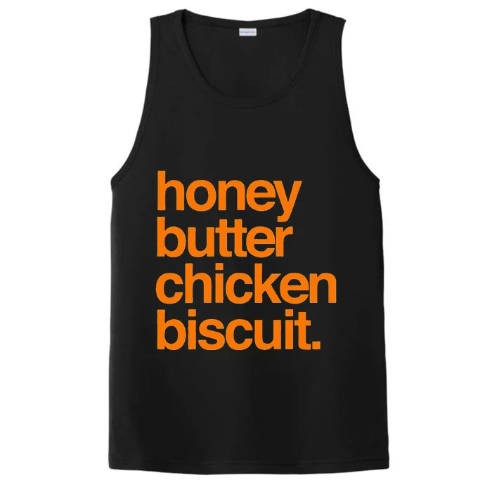 Honey Butter Chicken Biscuit Texas Pride Performance Tank