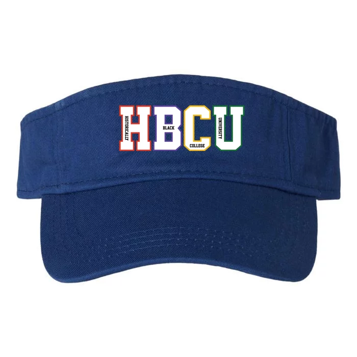 Historically Black College University Student Hbcu Made Gift Valucap Bio-Washed Visor