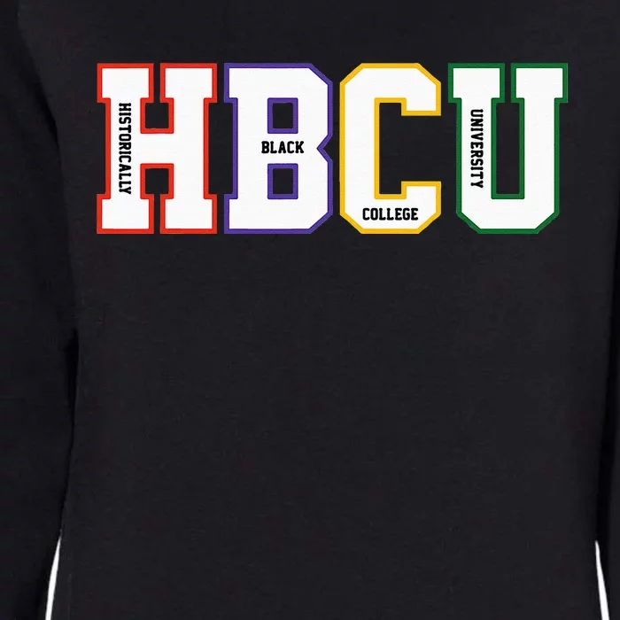 Historically Black College University Student HBCU Made Womens California Wash Sweatshirt