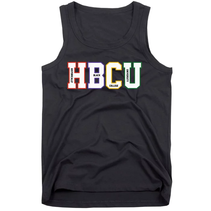 Historically Black College University Student HBCU Made Tank Top