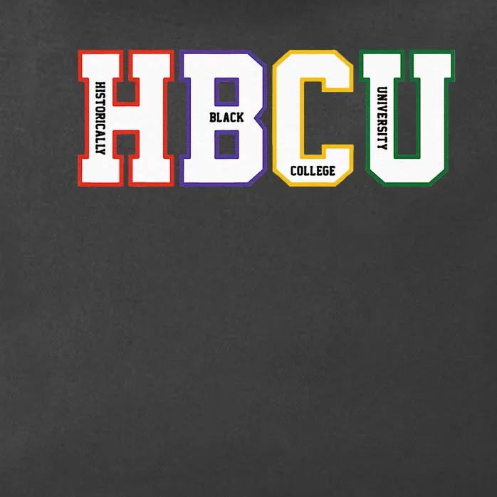 Historically Black College University Student HBCU Made Zip Tote Bag