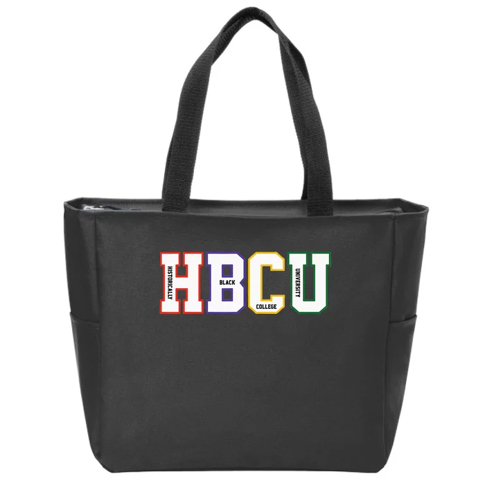 Historically Black College University Student HBCU Made Zip Tote Bag