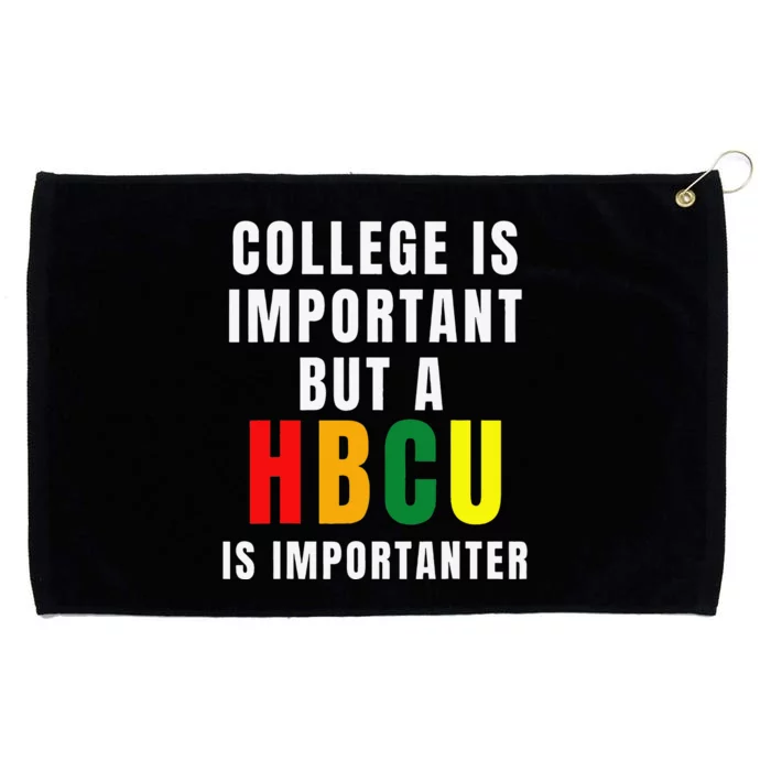 Historically Black College University Student HBCU Novelty Grommeted Golf Towel