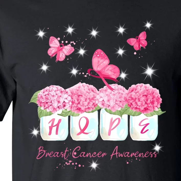 Hope Breast Cancer Awareness Tall T-Shirt