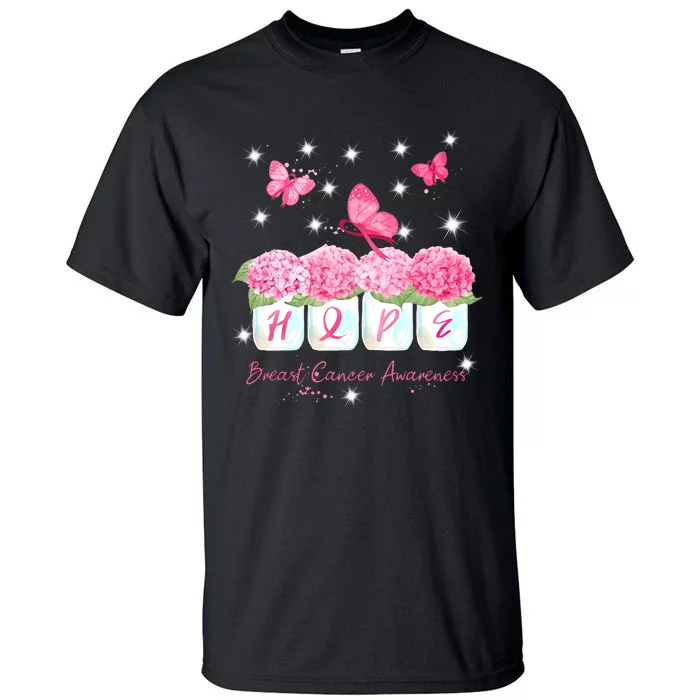 Hope Breast Cancer Awareness Tall T-Shirt