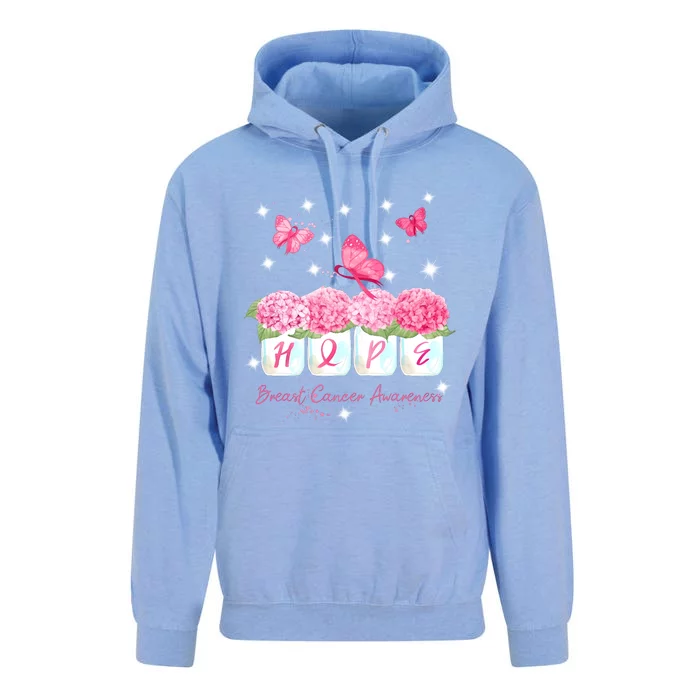 Hope Breast Cancer Awareness Unisex Surf Hoodie