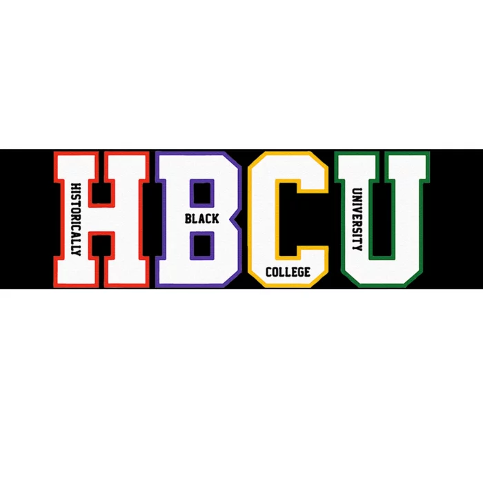 Historically Black College University Student HBCU Made Bumper Sticker