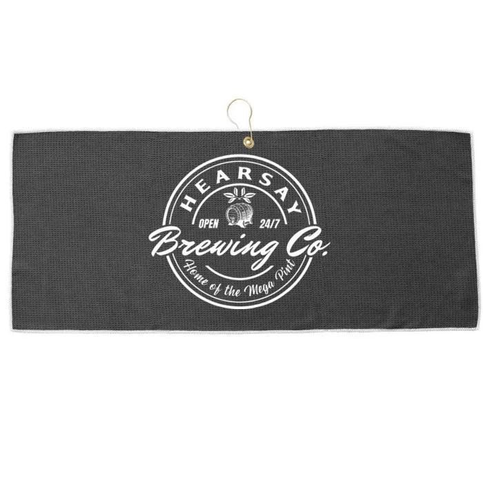 Hearsay Brewing Co Home Of The Mega Pint That’s Hearsay Large Microfiber Waffle Golf Towel