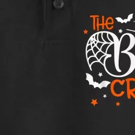 Halloween Boo Crew Witch Bats & Spiders Trick Or Treat Dry Zone Grid Performance Polo