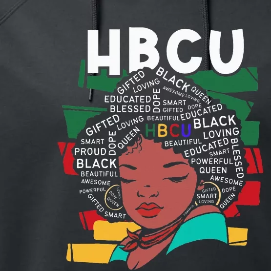 Historical Black College HBCU Performance Fleece Hoodie