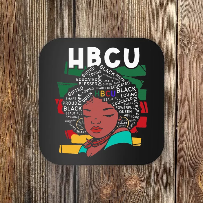 Historical Black College HBCU Coaster