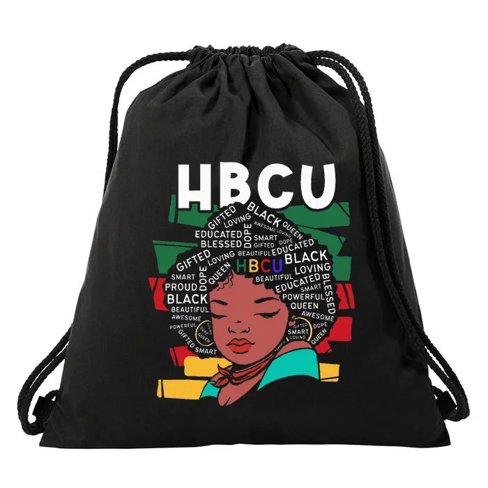 Historical Black College HBCU Drawstring Bag