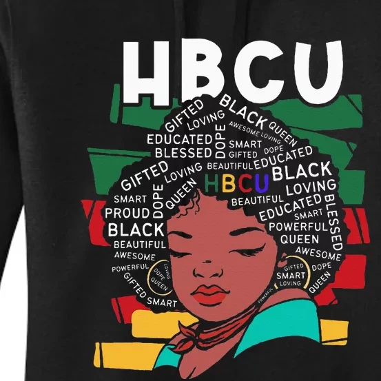 Historical Black College HBCU Women's Pullover Hoodie