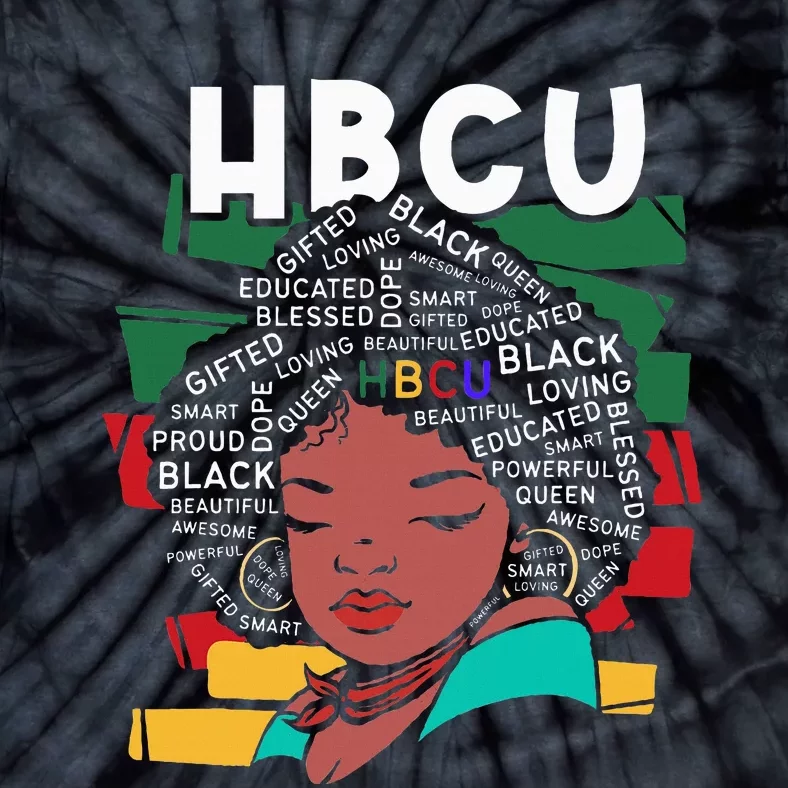 Historical Black College HBCU Tie-Dye T-Shirt