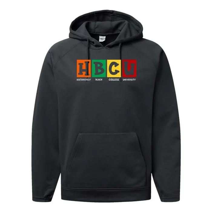 Historical Black College HBCU Performance Fleece Hoodie