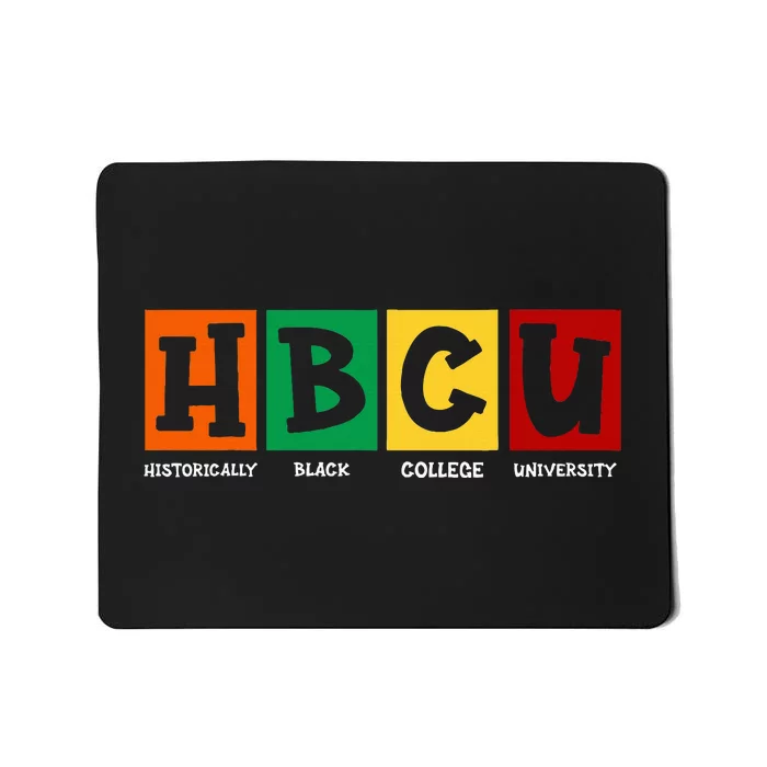 Historical Black College HBCU Mousepad