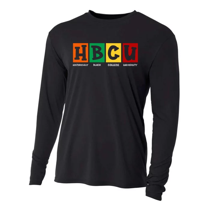 Historical Black College HBCU Cooling Performance Long Sleeve Crew