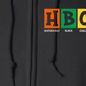 Historical Black College HBCU Full Zip Hoodie