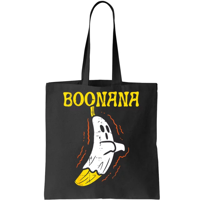 Halloween Boonana Cute Ghost Funny Banana Costume Gift Tote Bag