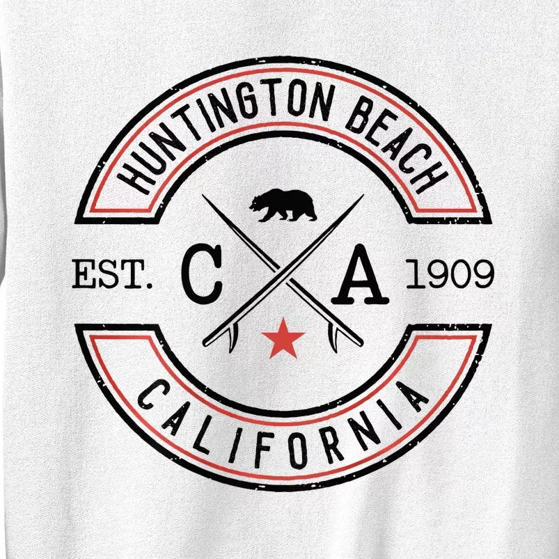 Huntington Beach California Ca Retro Surfer Sweatshirt