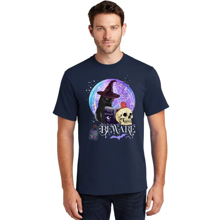 Halloween boo cute cat skull celebrate Halloween magic charm Tall T-Shirt