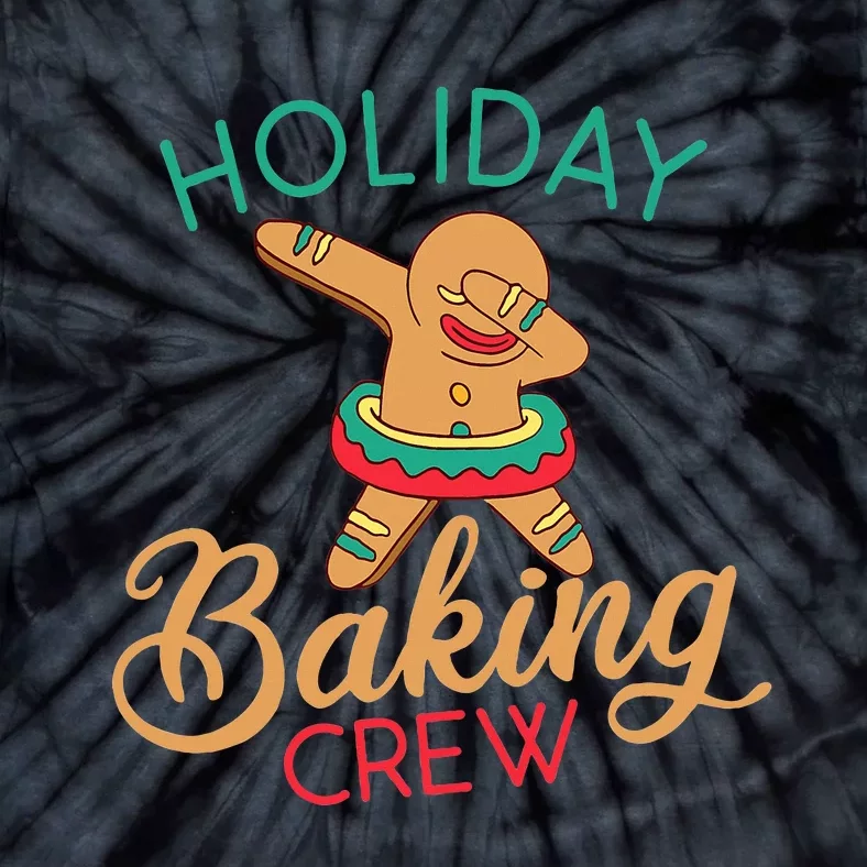 Holiday Baking Crew Xmas Christmas Tie-Dye T-Shirt