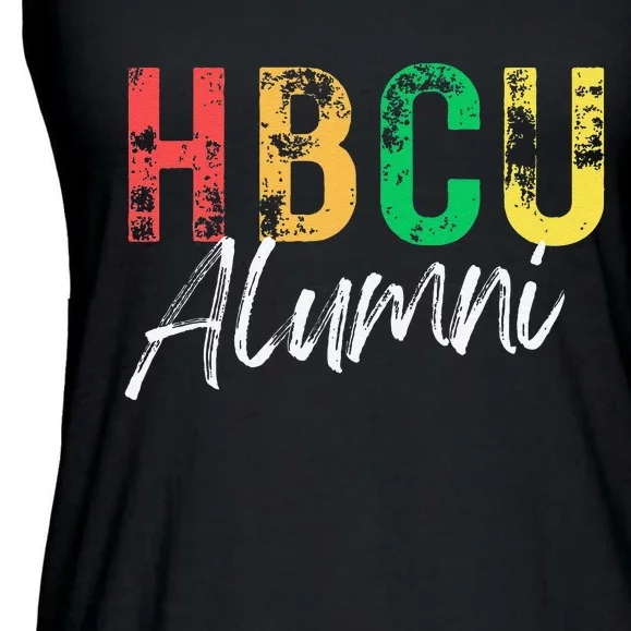 Historical Black College University Hbcu Alumni Graduate Gift Ladies Essential Flowy Tank