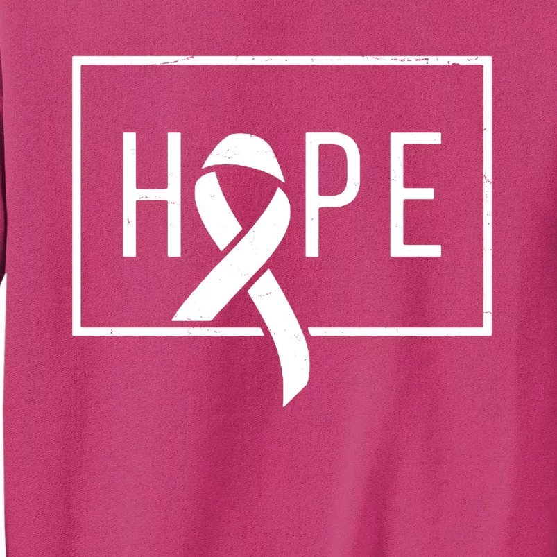 Hope Breast Cancer Awareness Ribbon Sweatshirt