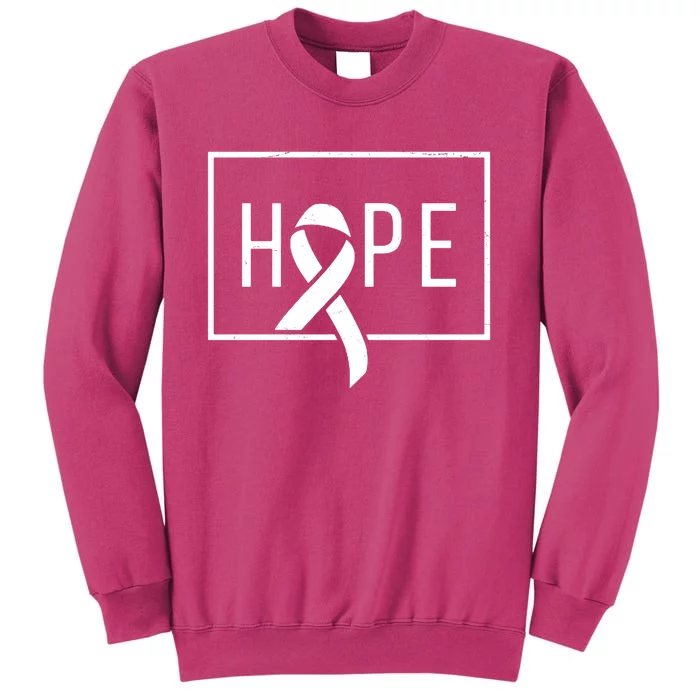 Hope Breast Cancer Awareness Ribbon Sweatshirt