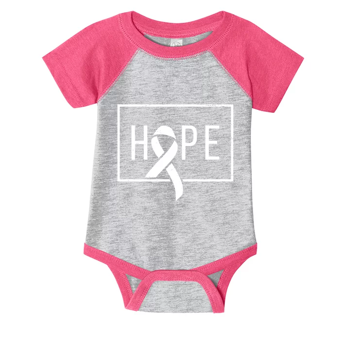 Hope Breast Cancer Awareness Ribbon Infant Baby Jersey Bodysuit