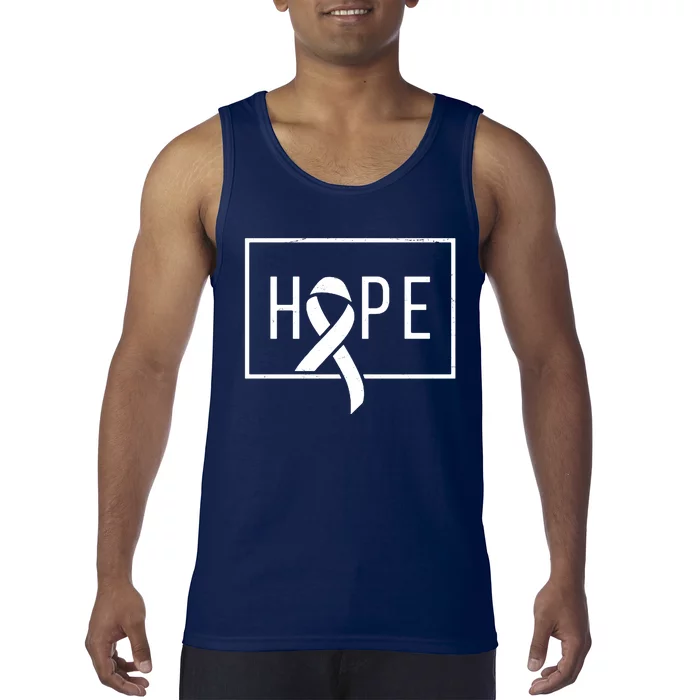 Hope Breast Cancer Awareness Ribbon Tank Top