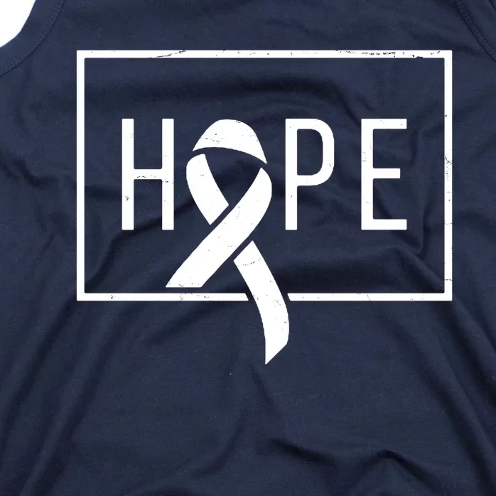 Hope Breast Cancer Awareness Ribbon Tank Top