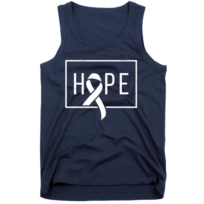 Hope Breast Cancer Awareness Ribbon Tank Top