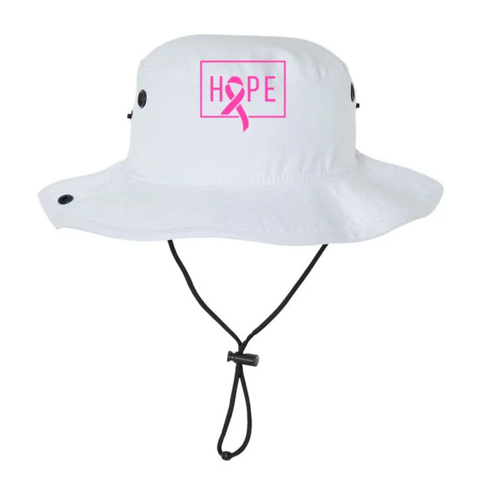 Hope Breast Cancer Awareness Ribbon Legacy Cool Fit Booney Bucket Hat