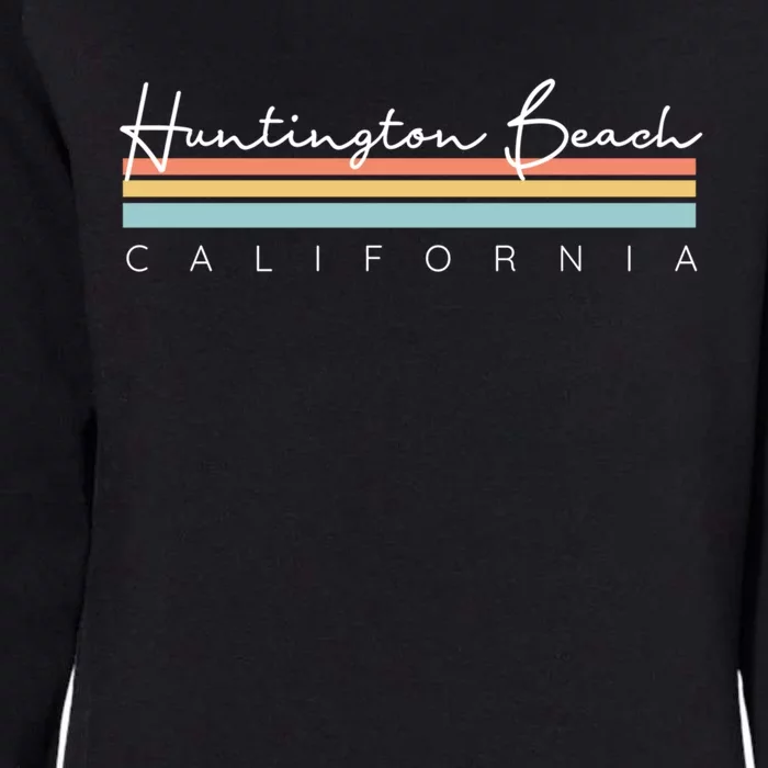 Huntington Beach California Cool Gift Womens California Wash Sweatshirt