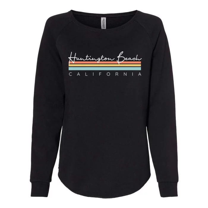 Huntington Beach California Cool Gift Womens California Wash Sweatshirt