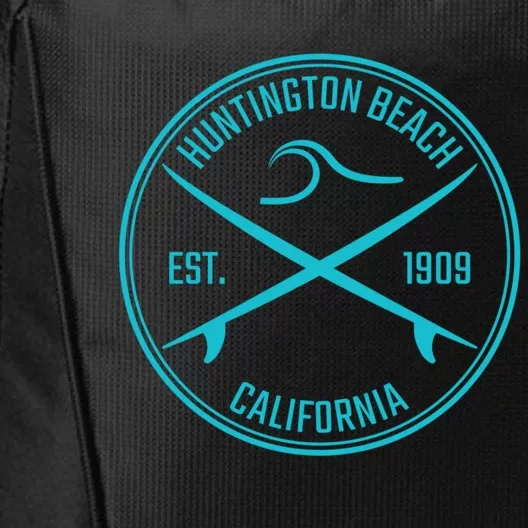 Huntington Beach California Surfer Gift City Backpack