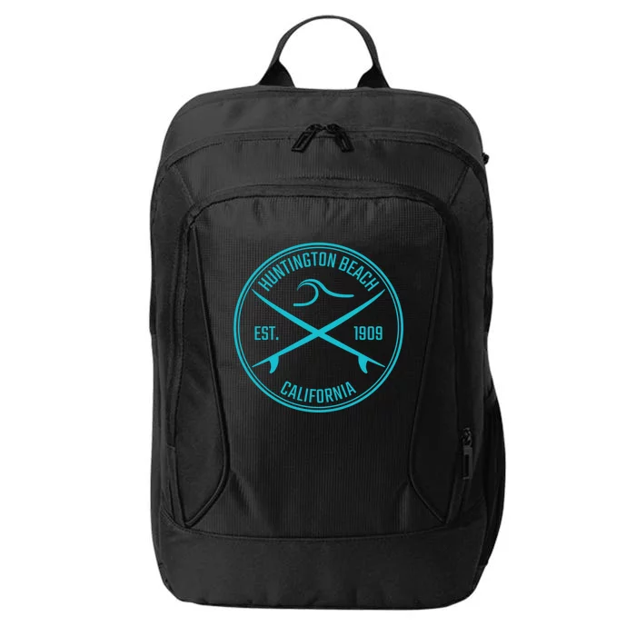 Huntington Beach California Surfer Gift City Backpack