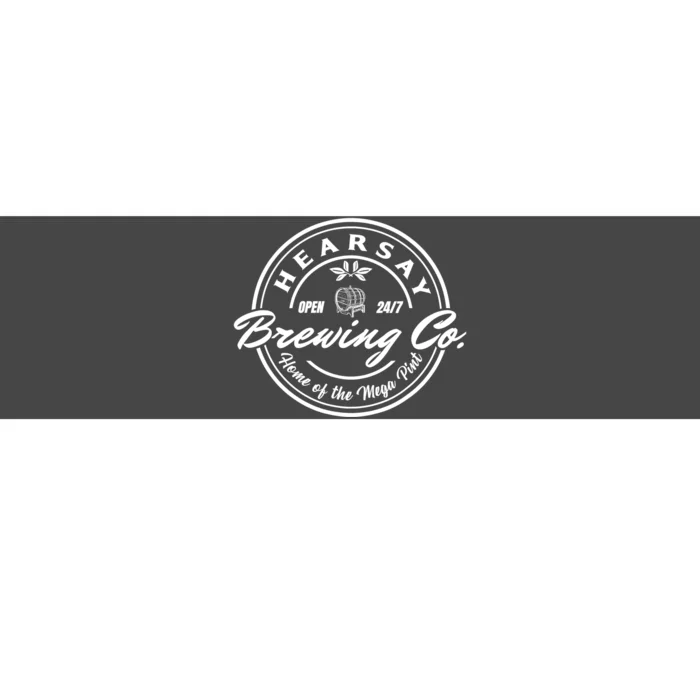 Hearsay Brewing Company Mega Pint Bumper Sticker