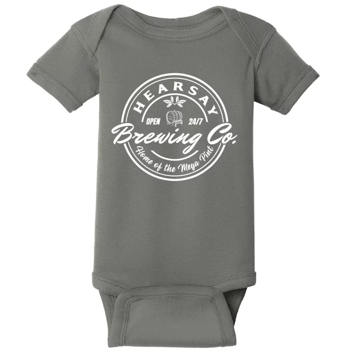 Hearsay Brewing Company Mega Pint Baby Bodysuit