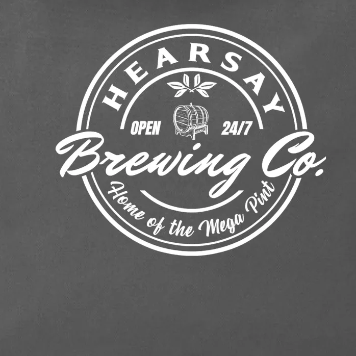 Hearsay Brewing Company Mega Pint Zip Tote Bag