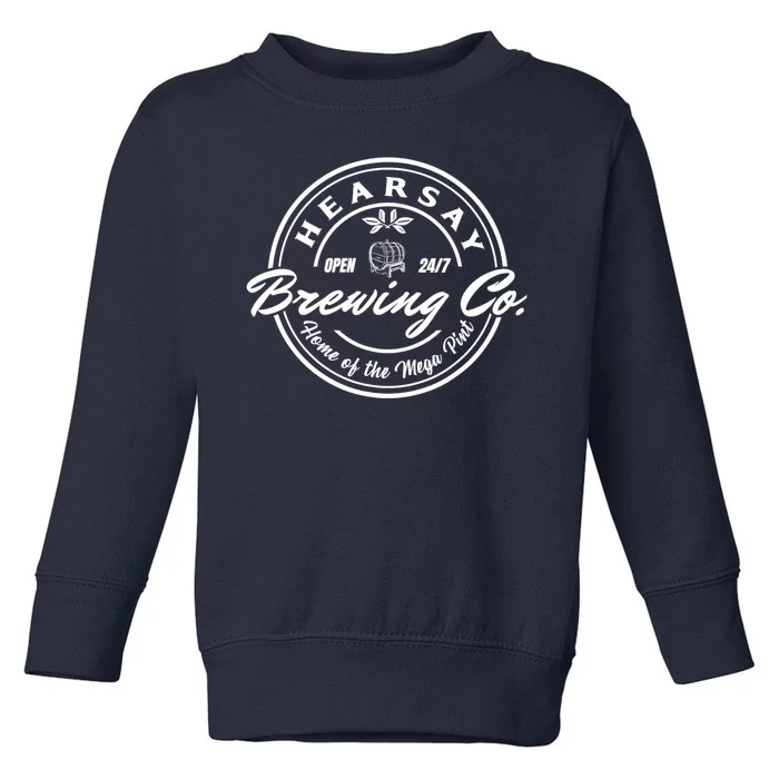 Hearsay Brewing Company Mega Pint Toddler Sweatshirt