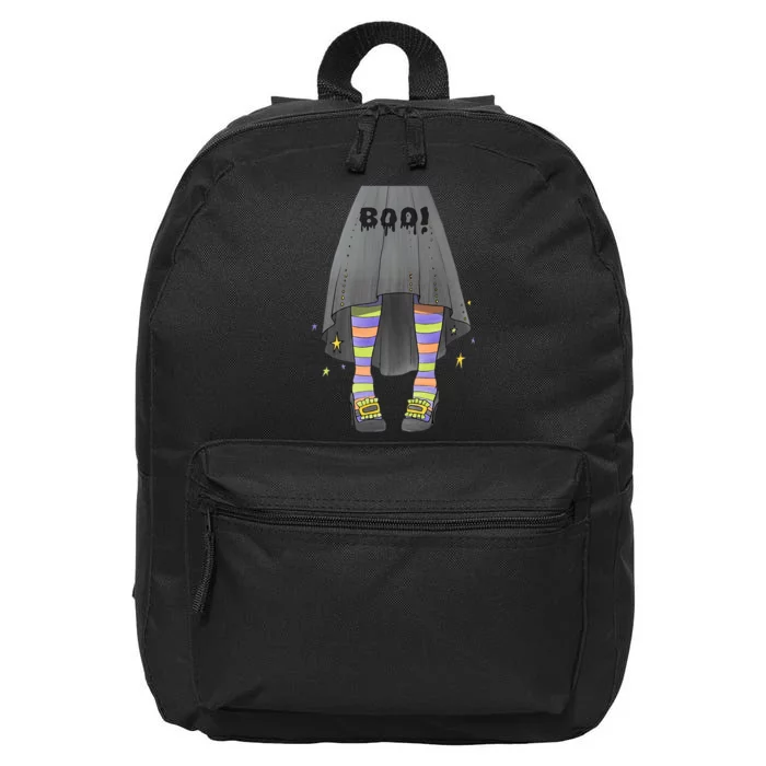 Halloween Boo Cute Unique Funny Family 16 in Basic Backpack