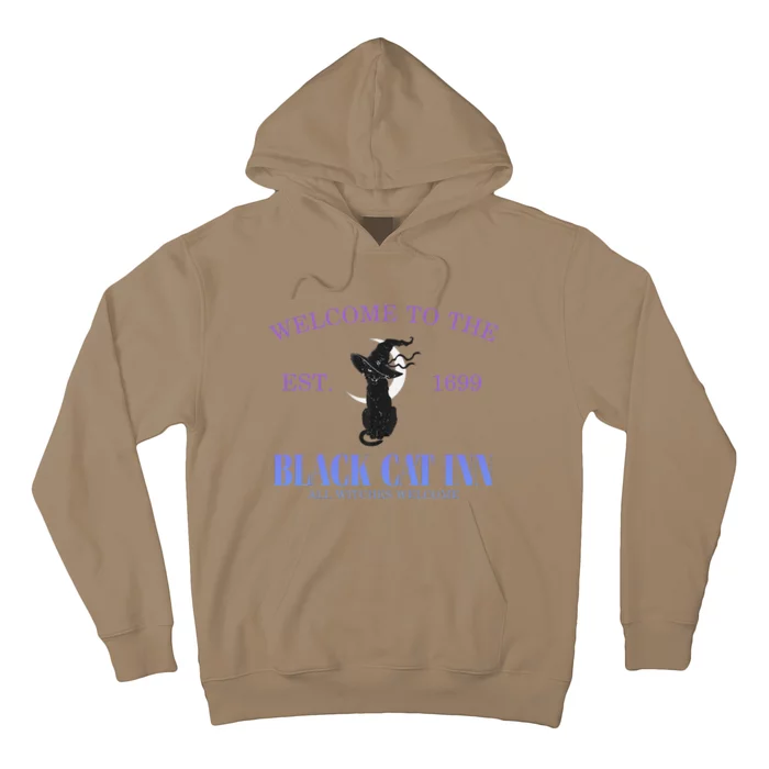 Halloween Black Cat Est 1699 Hoodie