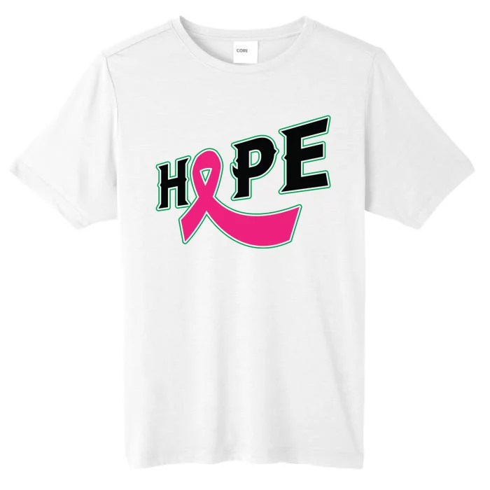 Hope Breast Cancer Awareness Pink Ribbon ChromaSoft Performance T-Shirt