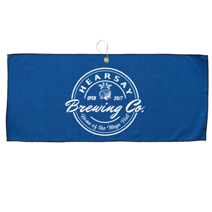 Hearsay Brewing Co Home Of The Mega Pint That’s Hearsay Large Microfiber Waffle Golf Towel