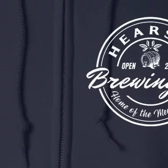 Hearsay Brewing Co Home Of The Mega Pint That’s Hearsay Full Zip Hoodie