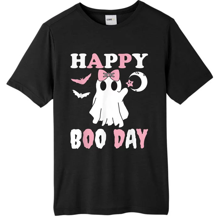 Happy Boo Day Girls Birthday ChromaSoft Performance T-Shirt